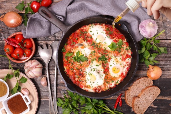 Healthy CBD-Infused Breakfasts: Shakshuka