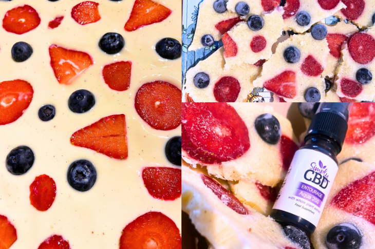 CBD Snacks: Fruity Yoghurt Bark Recipe