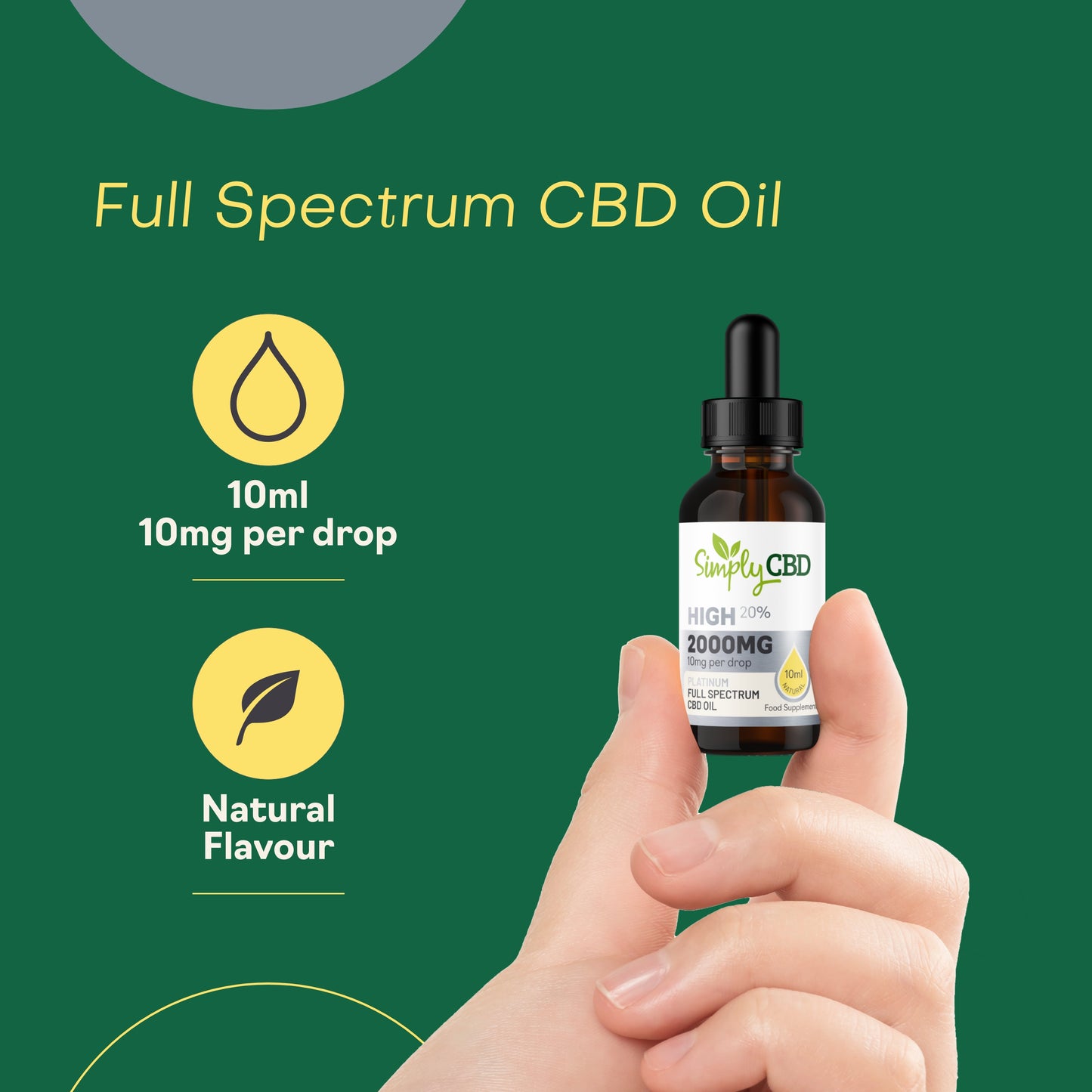 Platinum CBD Oil - 20% Strength (10ml)