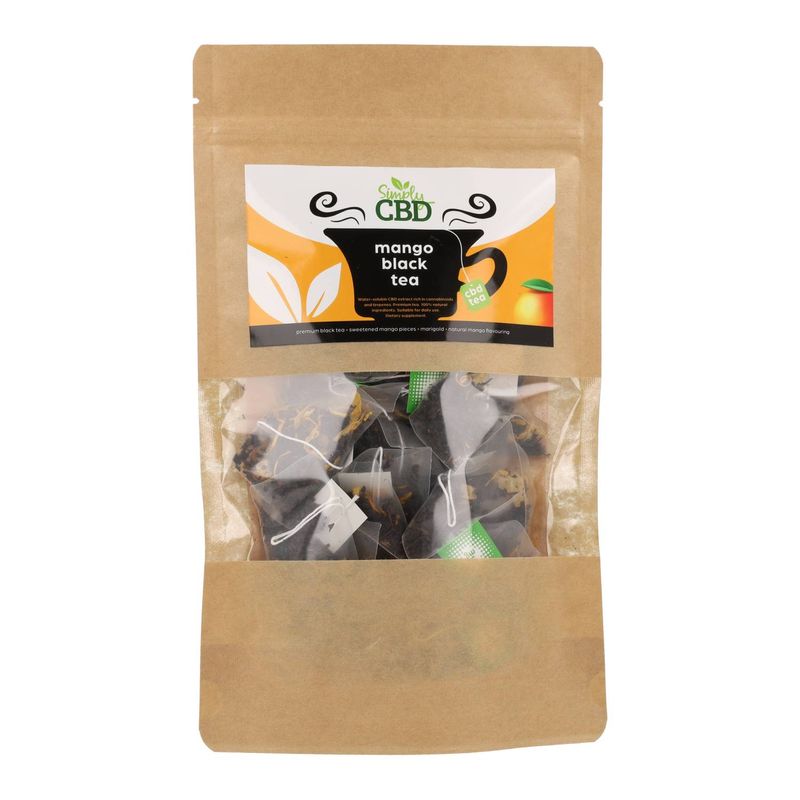CBD-Infused Mango Black Tea (5mgx20)