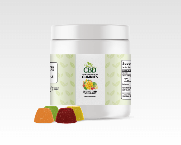 CBD Gummies - 25mg Per Gummy (750mg Total)