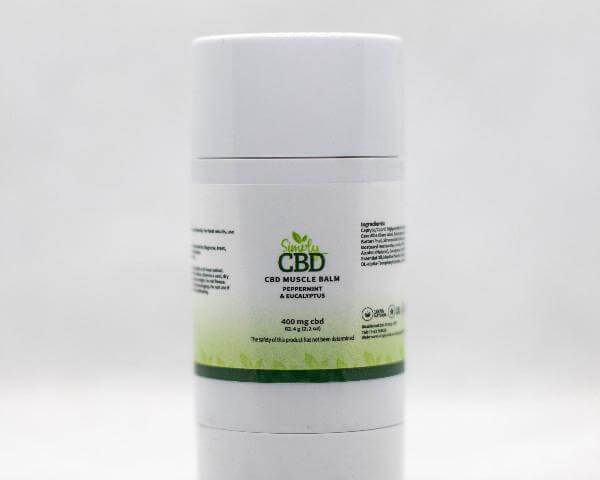 CBD Muscle Balm (400MG) - Eucalyptus and Peppermint