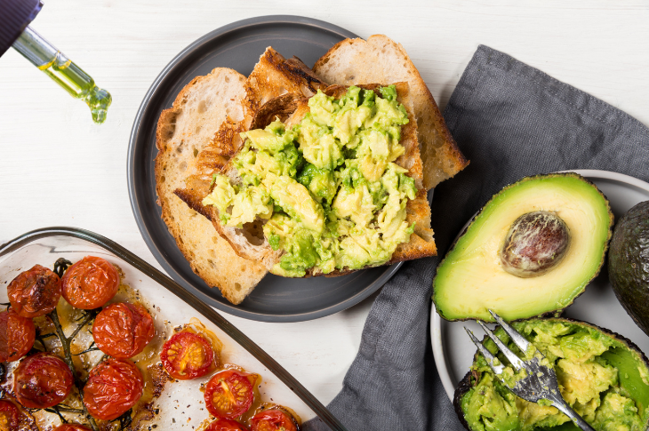 Healthy CBD-Infused Breakfasts: Loaded Avocado Toast