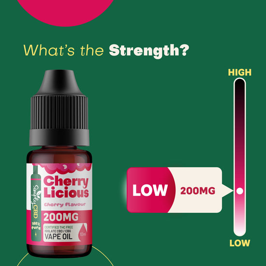 CBD / CBG Vape Oil E-Liquid - 2% Strength (10ml)