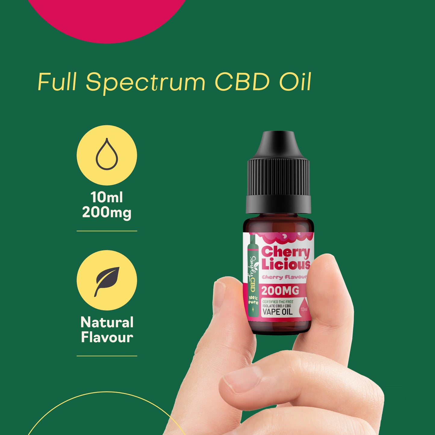 CBD / CBG Vape Oil E-Liquid - 2% Strength (10ml)