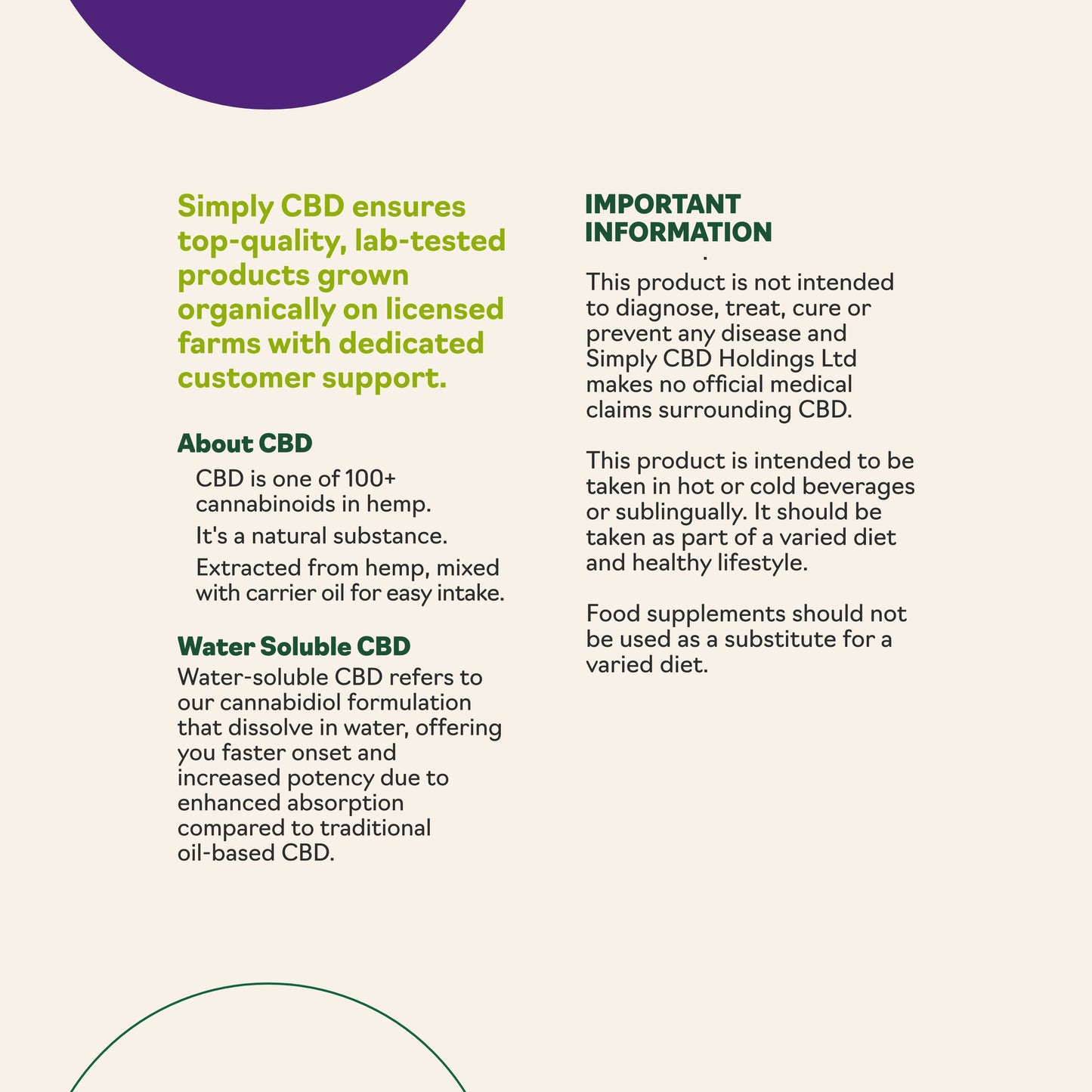 Entourage Aqua Water Soluble CBD - 4.4% Strength (from 10ml)