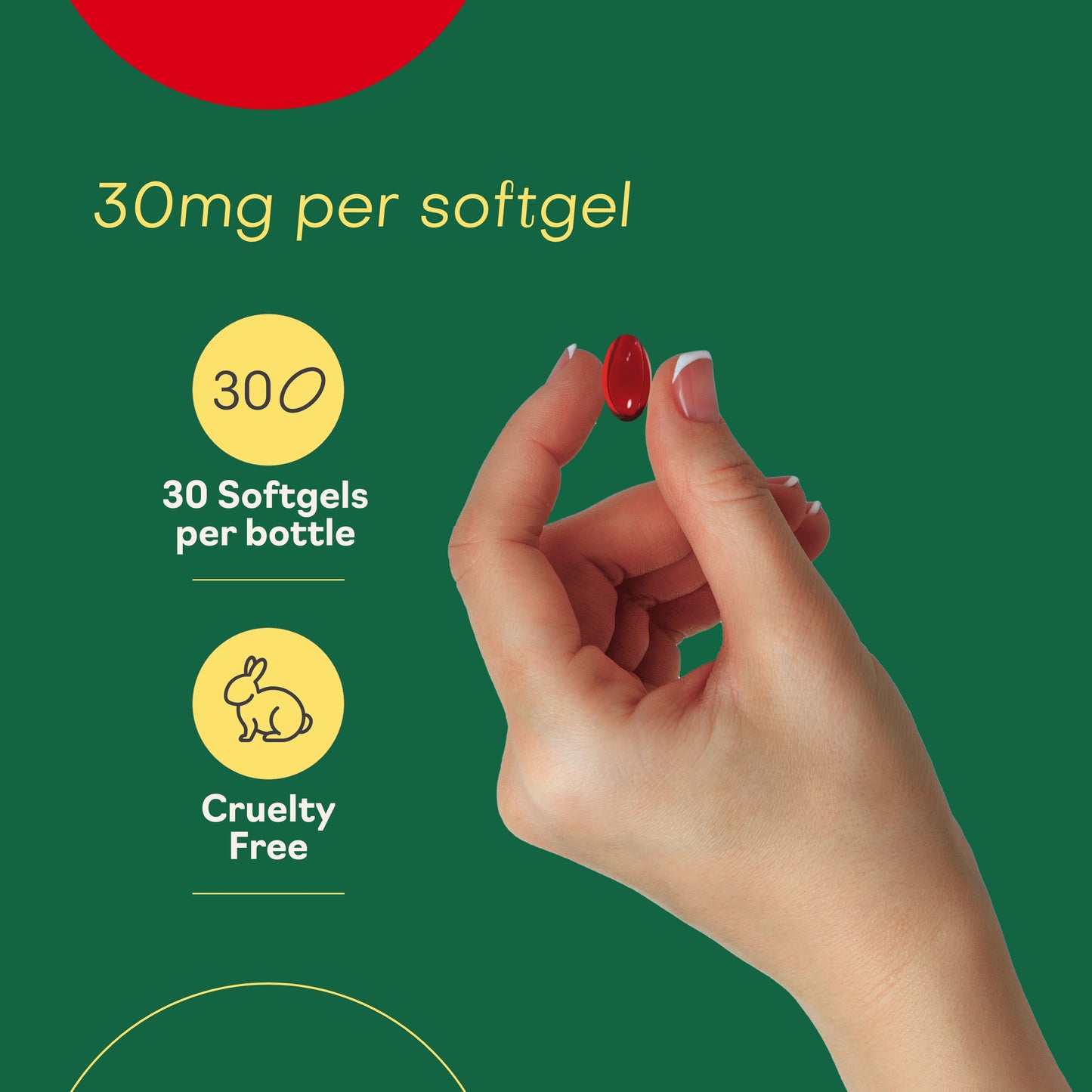CBD SoftGels - 30MG Per SoftGel