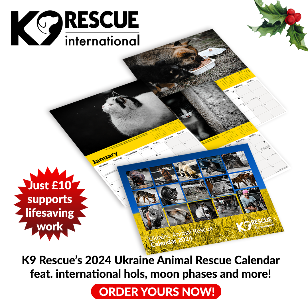 K9 Rescue Charity 2024 Calendar Simply CBD