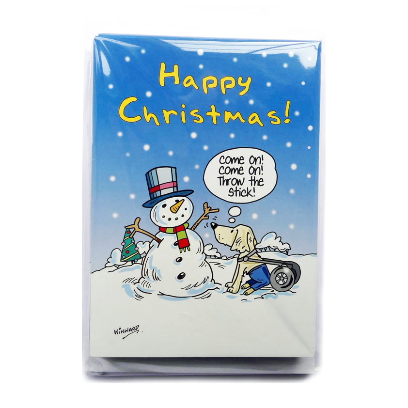 K9 Rescue Charity Christmas Cards (Pack of 8)