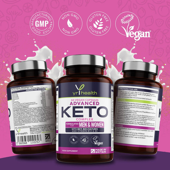 Advanced Keto Complex - Supporting your Diet - 60 Vegan Capsules