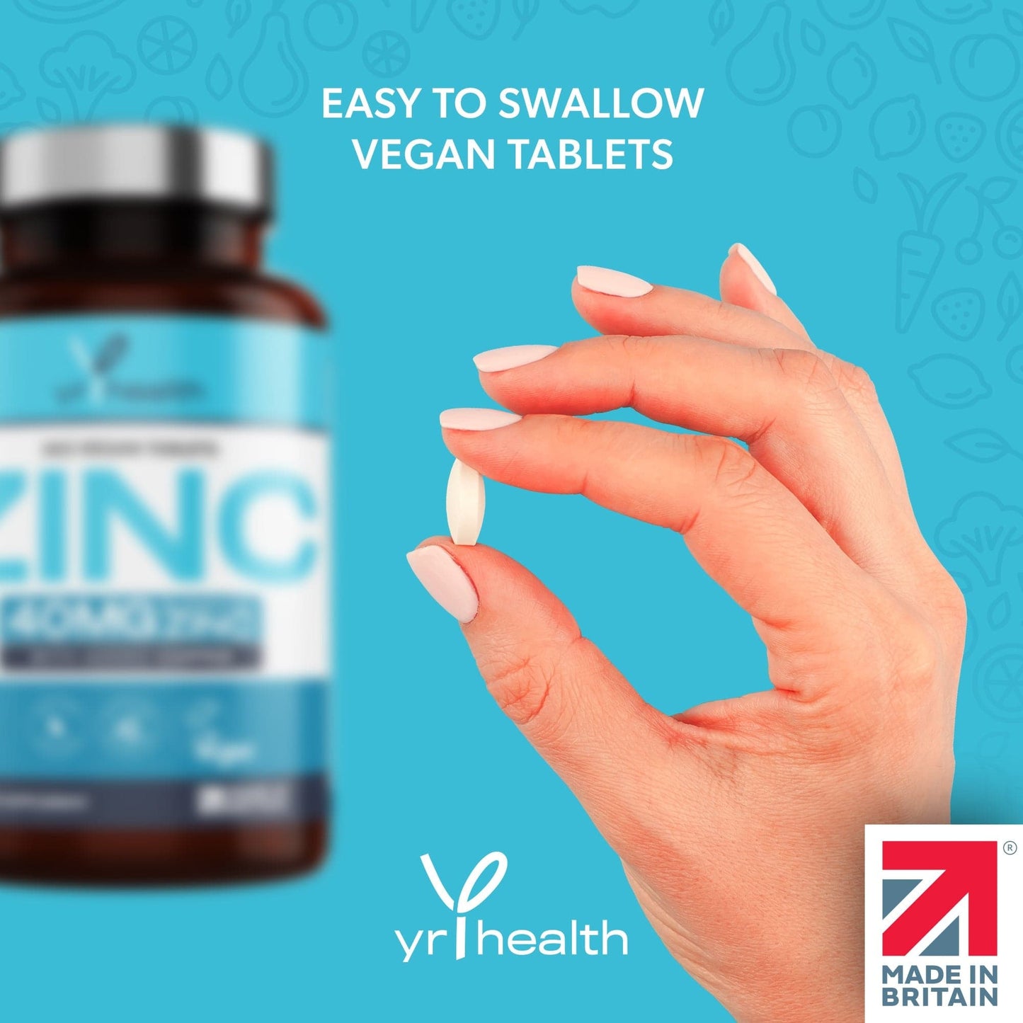 Load image into Gallery viewer, Vegan Zinc with added Copper Tablets - 1 Year Supply
