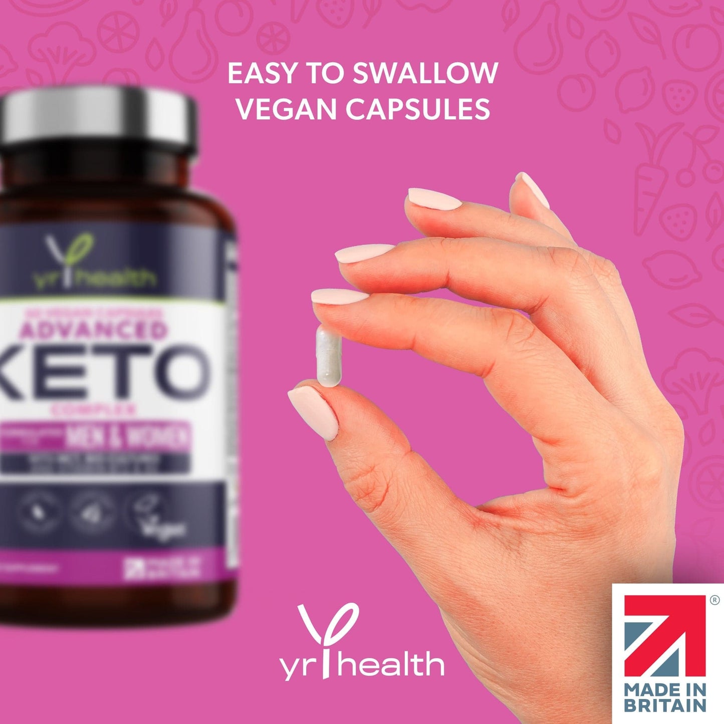 Advanced Keto Complex - Supporting your Diet - 60 Vegan Capsules