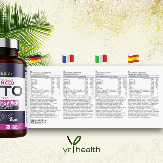 Advanced Keto Complex - Supporting your Diet - 60 Vegan Capsules