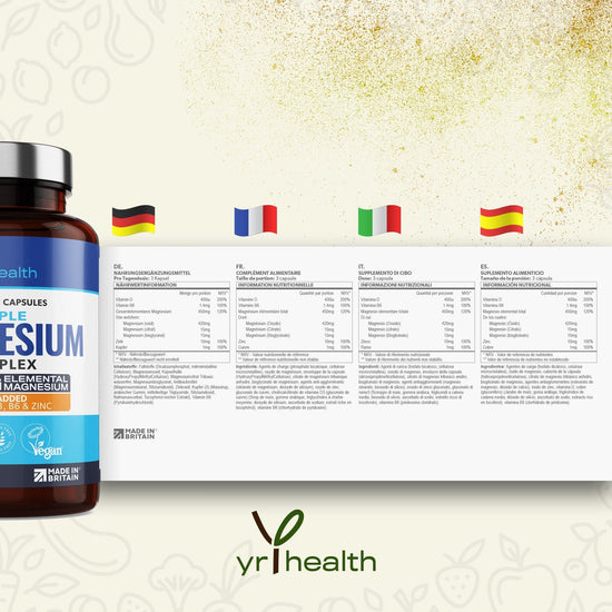 Advanced Triple Magnesium Complex - 180 Capsules