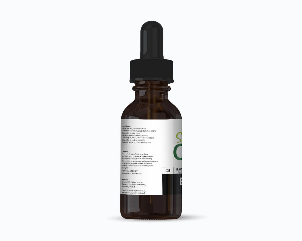 Black CBD Oil - 10% Strength (from 10ml)