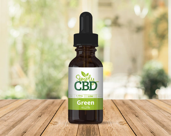 Green CBD Oil - 2.5% Strength (from 10ml)