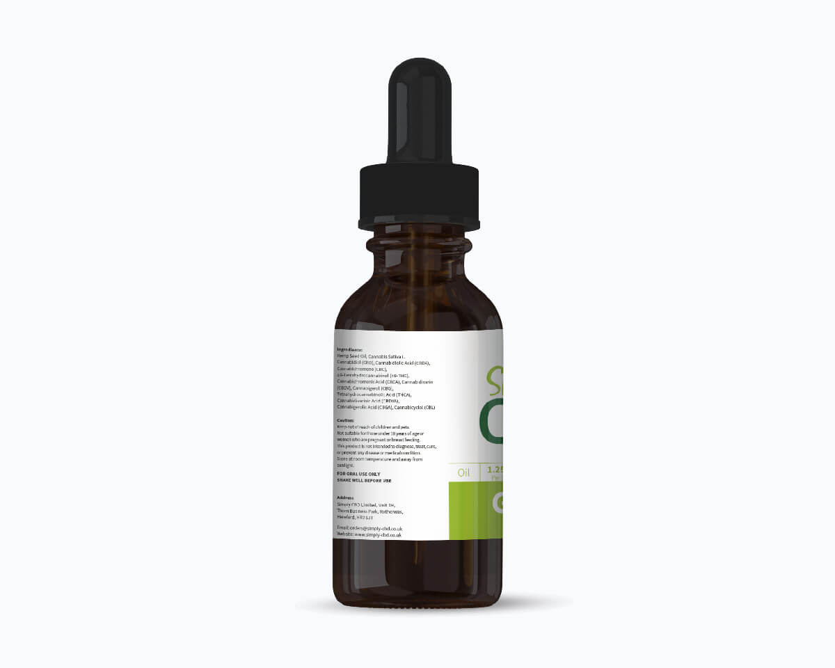 Green CBD Oil - 2.5% Strength (from 10ml)