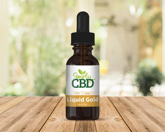 Liquid Gold CBD Oil with Turmeric and Black Pepper - 2% Strength (30ml)