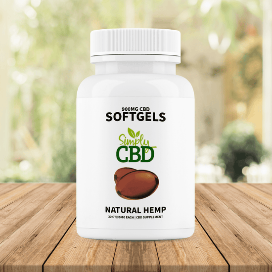 CBD SoftGels - 30MG Per SoftGel